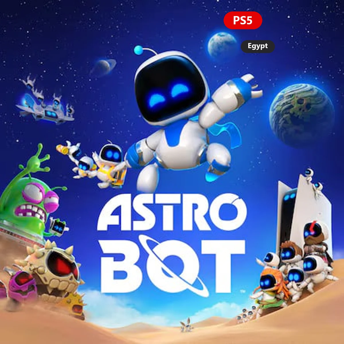ASTRO BOT PS5 — Egypt region PS5 edition