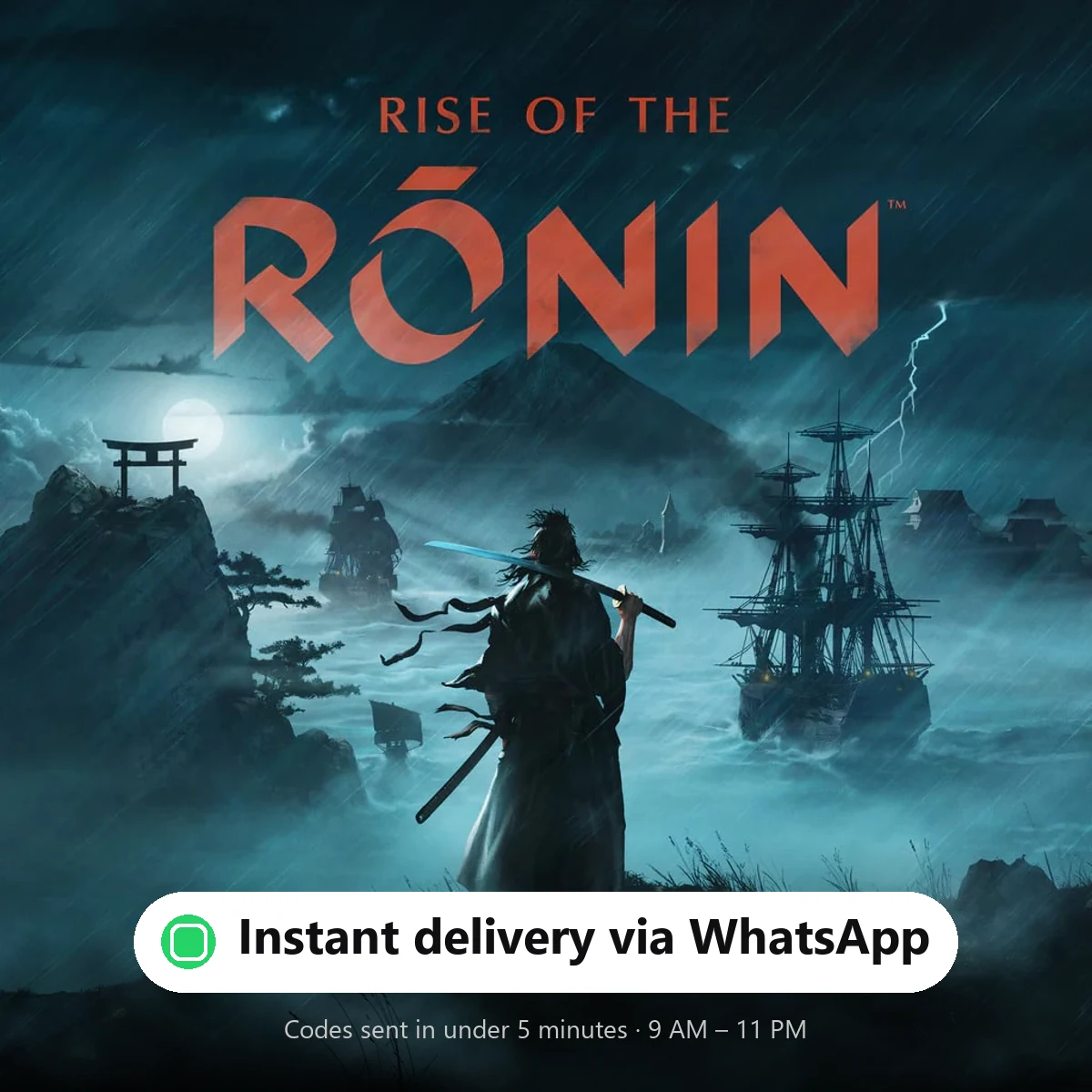 Rise of the Ronin — instant delivery via WhatsApp from Shiko Game Store