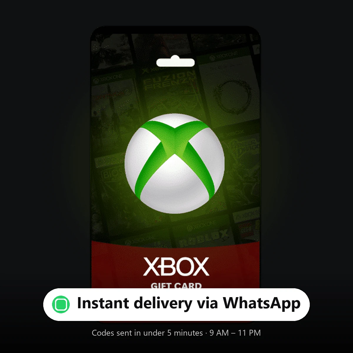 Xbox Gift Cards us — instant delivery via WhatsApp from Shiko Game Store