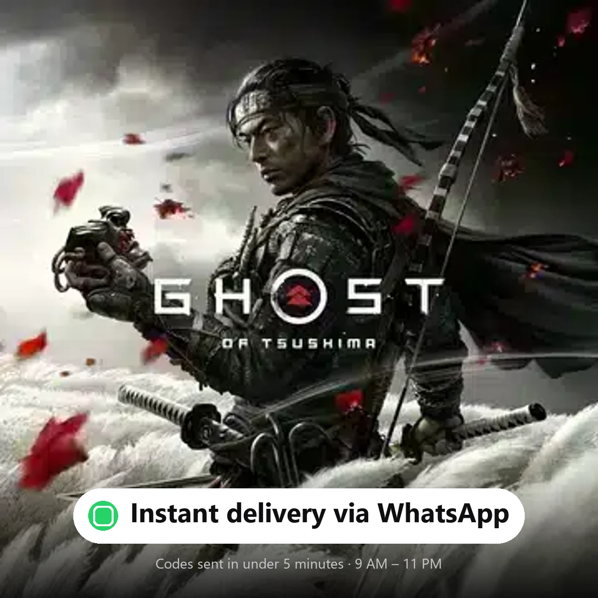 Ghost of Tsushima: Revolutionary — instant delivery via WhatsApp from Shiko Game Store