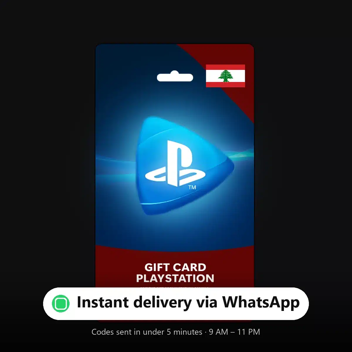 PlayStation Store Lebanon Cards Epic — instant delivery via WhatsApp from Shiko Game Store