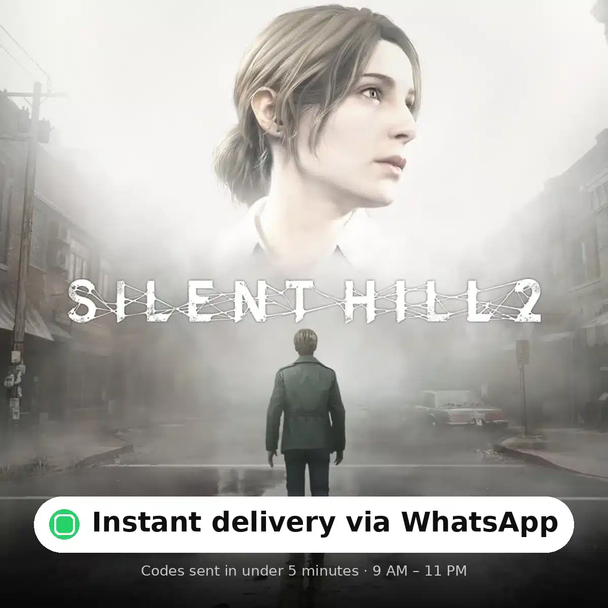 Silent Hill 2 PS5 — instant delivery via WhatsApp — Shiko Game Store