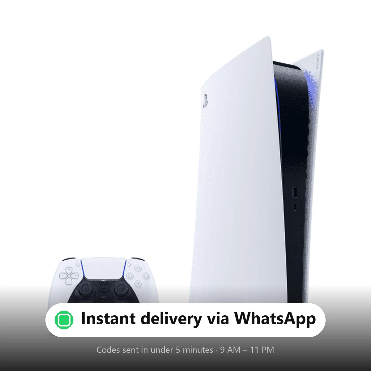 PlayStation 5 Console — instant delivery via WhatsApp from Shiko Game Store
