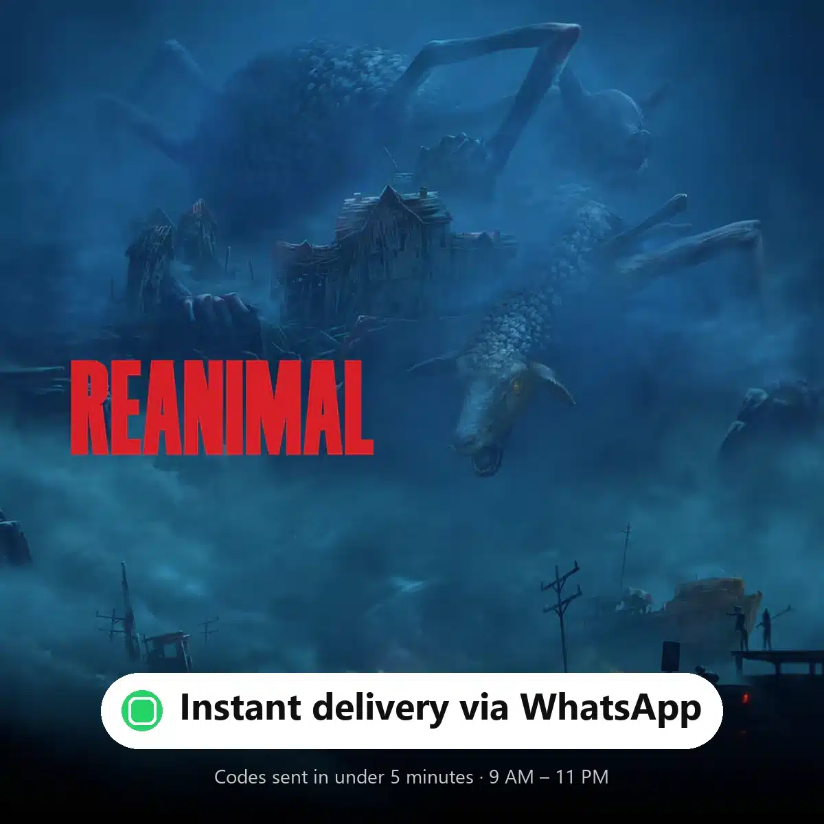 REANIMAL — instant delivery via WhatsApp from Shiko Game Store