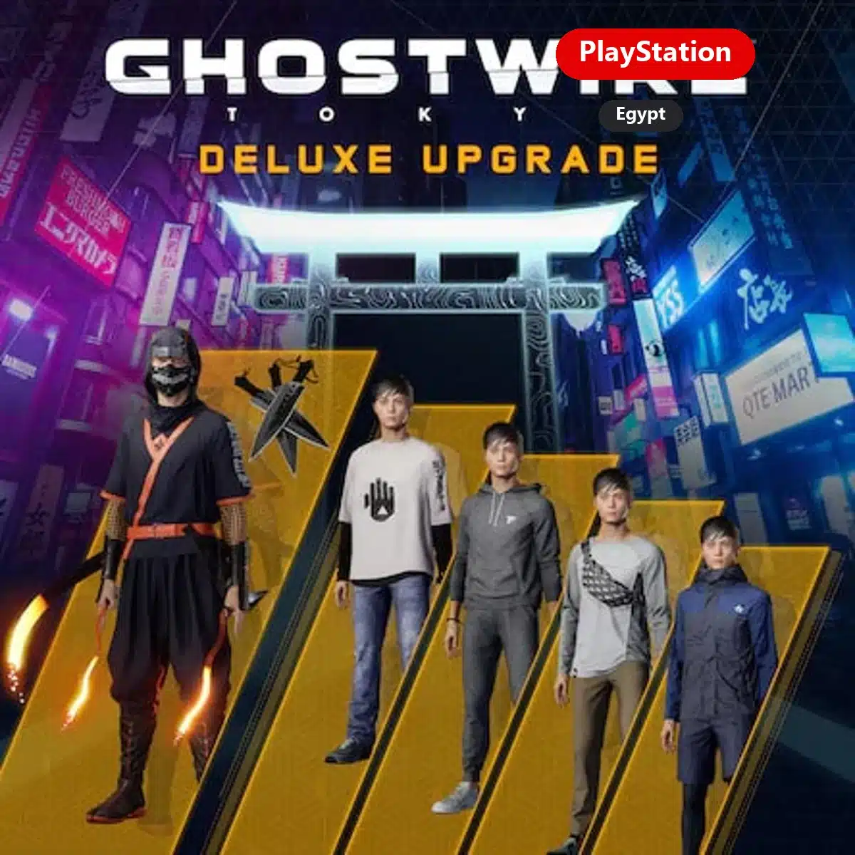 Ghostwire: Tokyo epic — Egypt region PlayStation edition