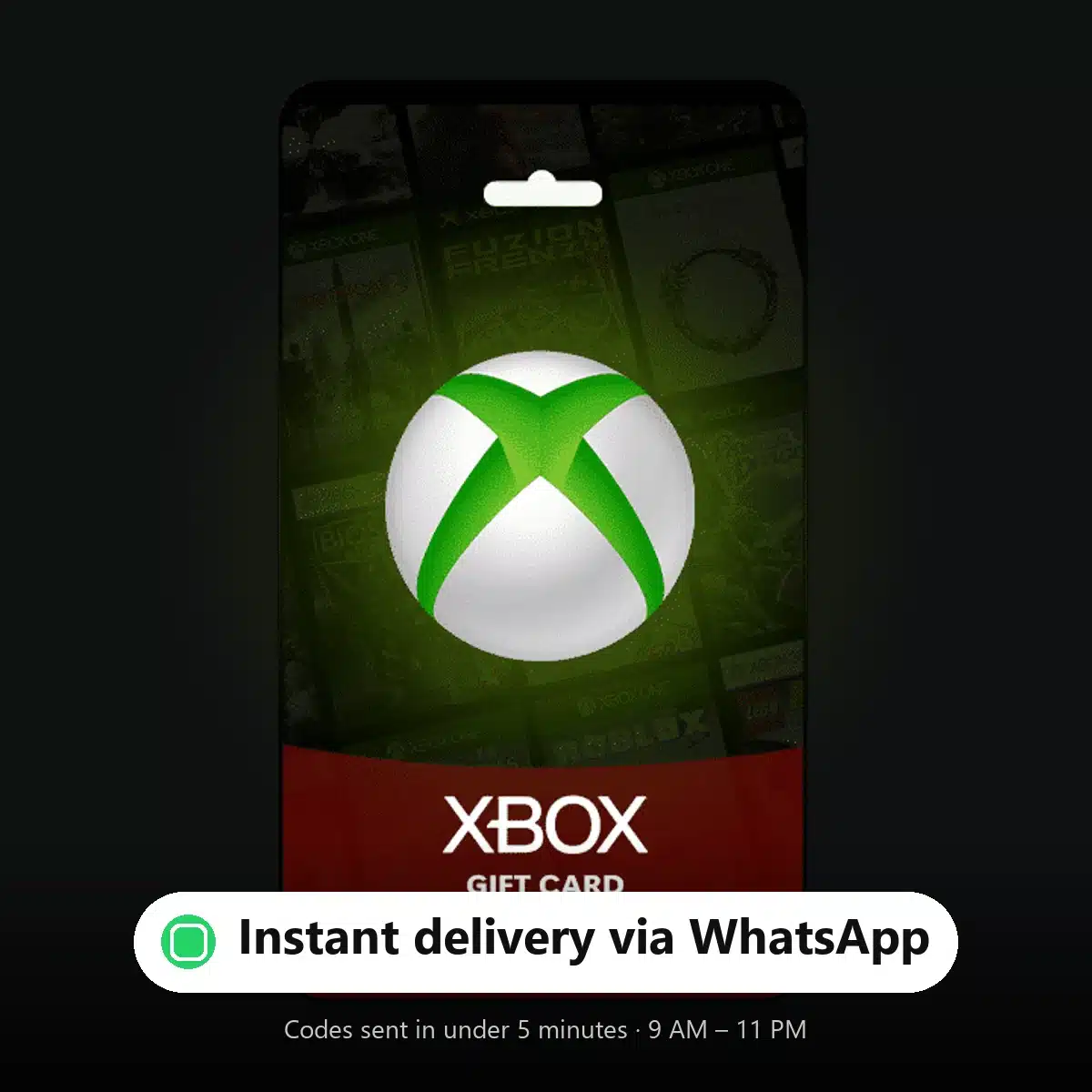 Xbox Gift Cards us — instant delivery via WhatsApp from Shiko Game Store