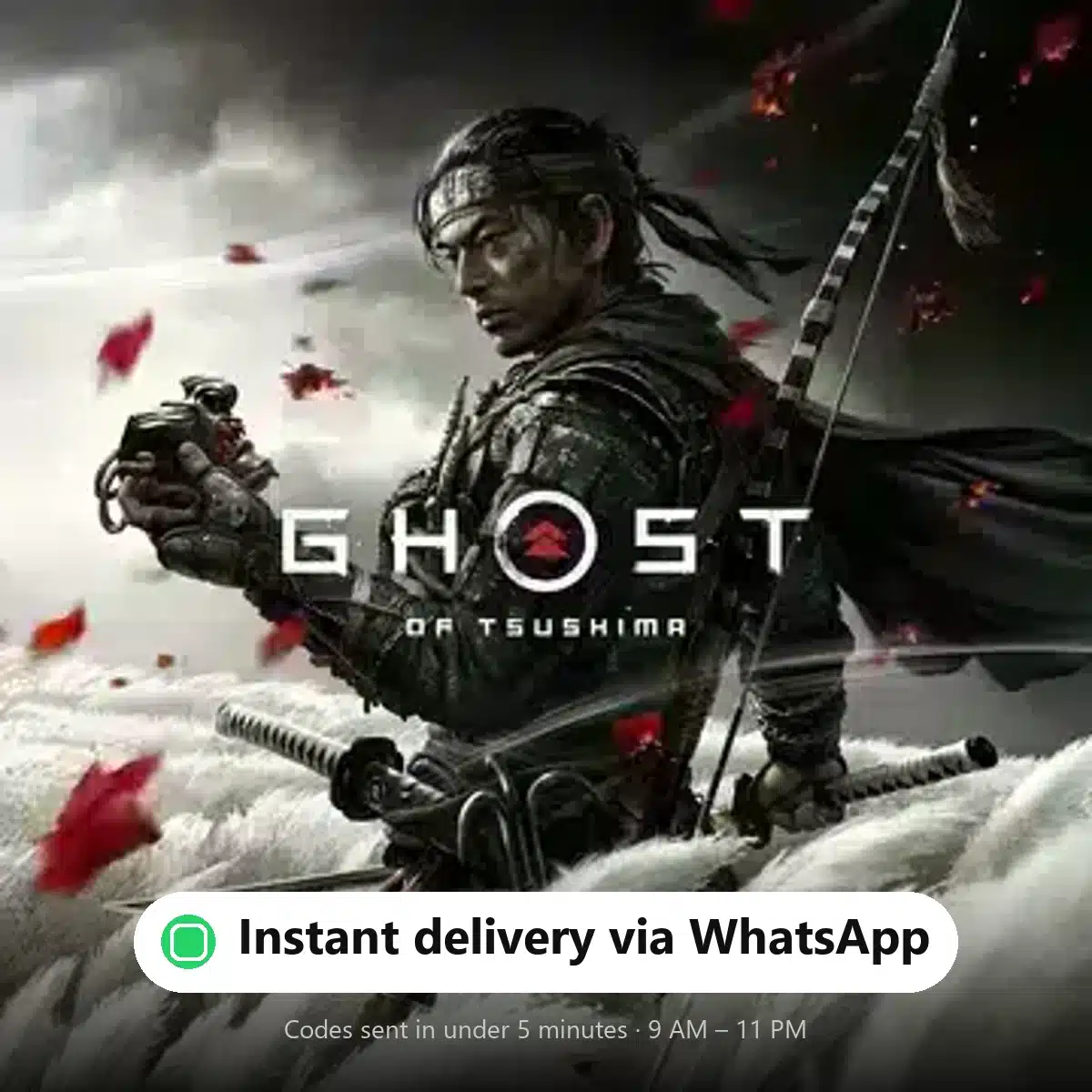 Ghost of Tsushima: Revolutionary — instant delivery via WhatsApp from Shiko Game Store