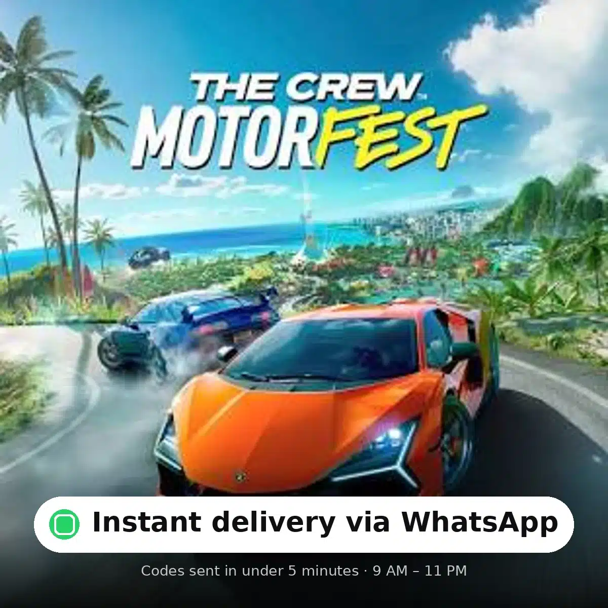 The Crew Motorfest — instant delivery via WhatsApp — Shiko Game Store