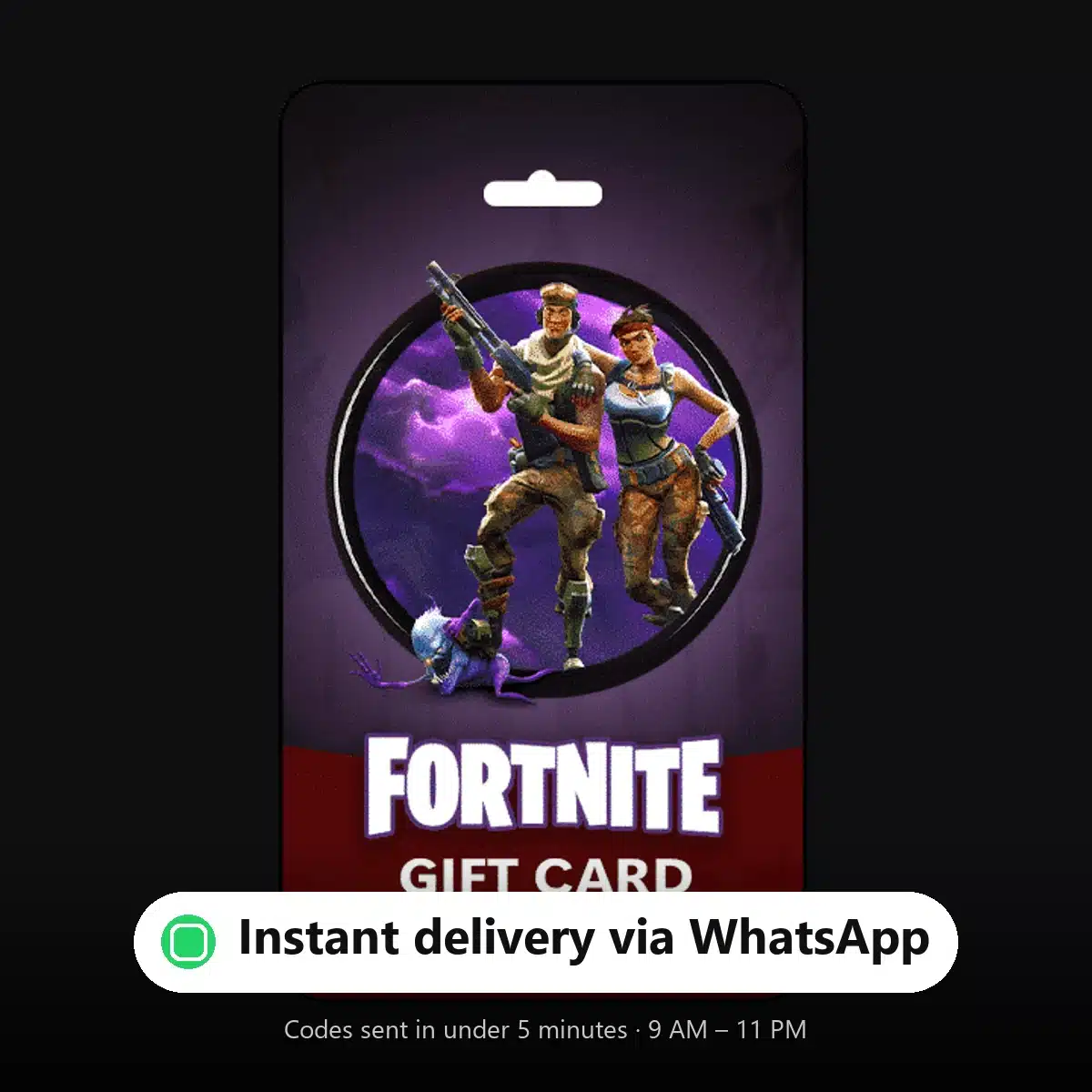 Fortnite V-Bucks epic — instant delivery via WhatsApp from Shiko Game Store