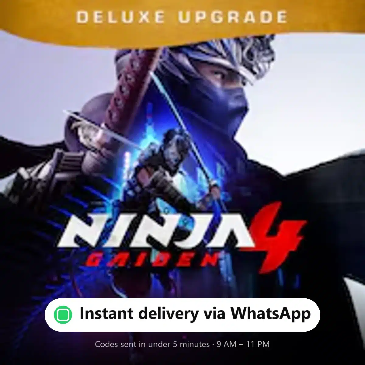 Ninja Gaiden 4 — instant delivery via WhatsApp from Shiko Game Store