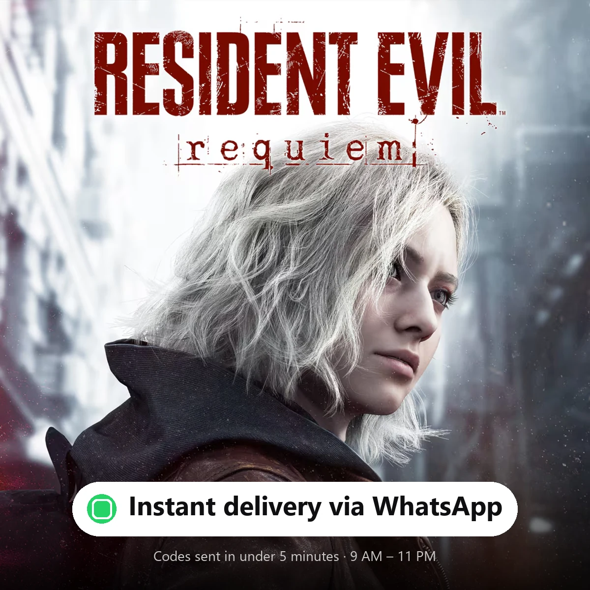 Resident Evil Requiem — instant delivery via WhatsApp from Shiko Game Store