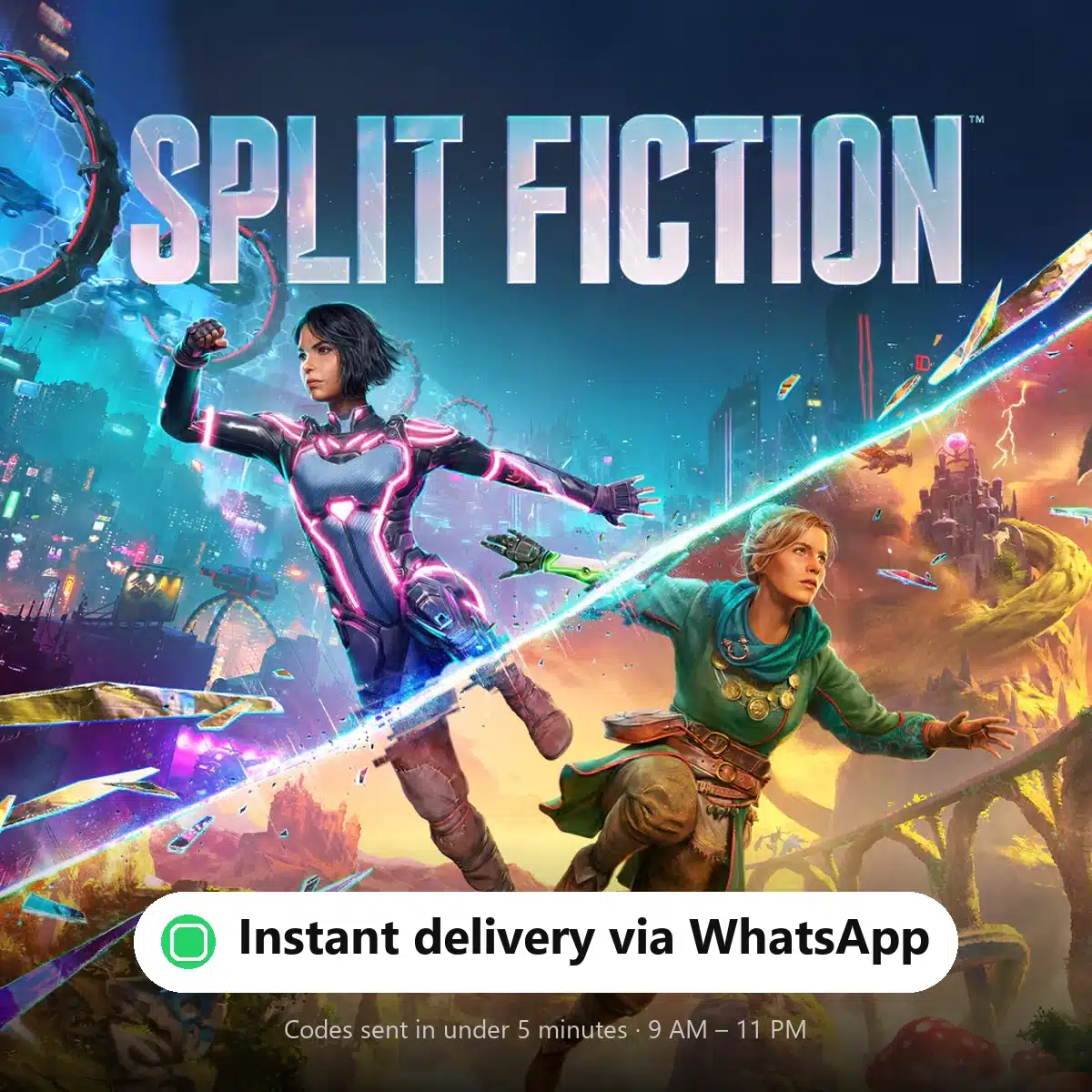 Split Fiction — instant delivery via WhatsApp from Shiko Game Store