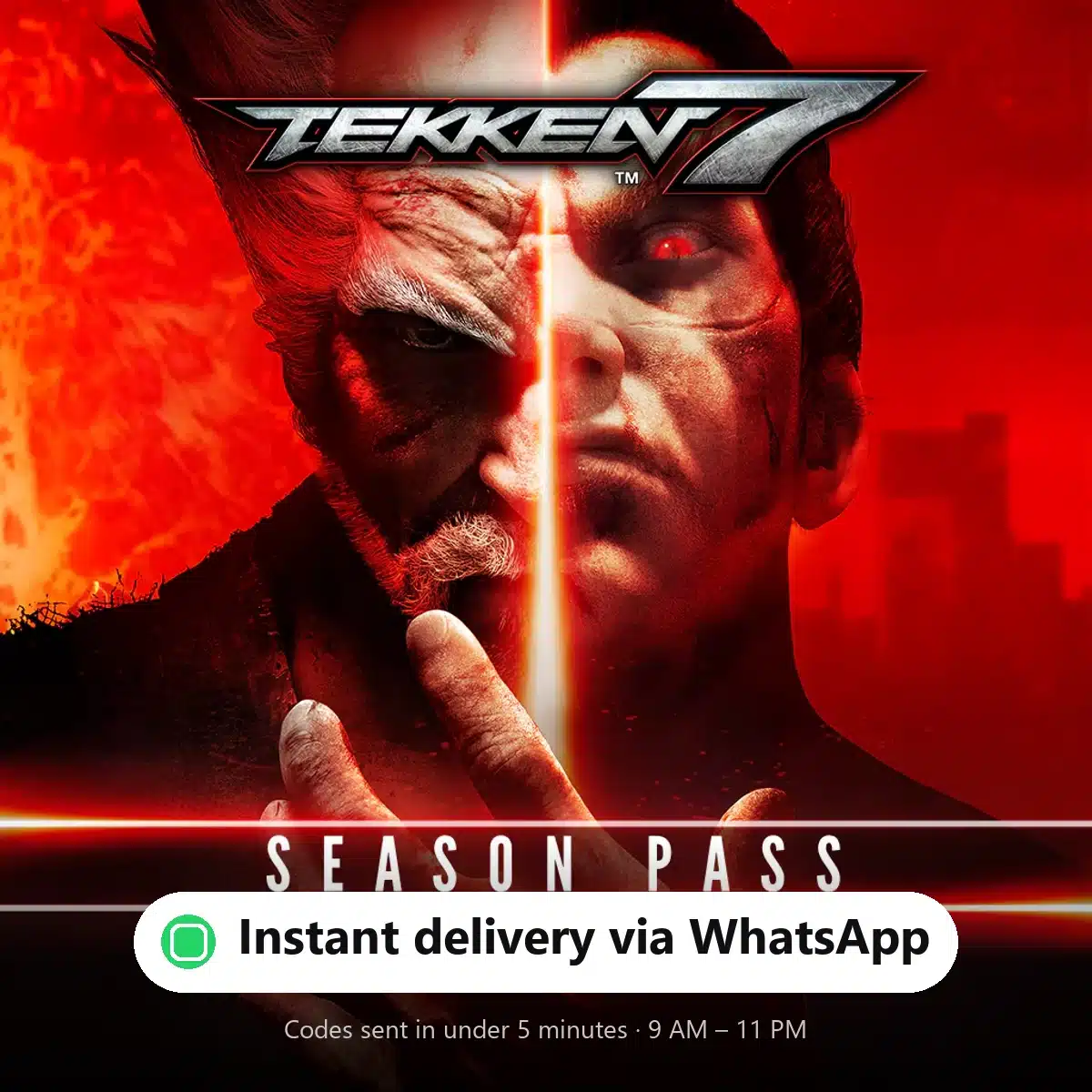 Tekken 7 — instant delivery via WhatsApp from Shiko Game Store