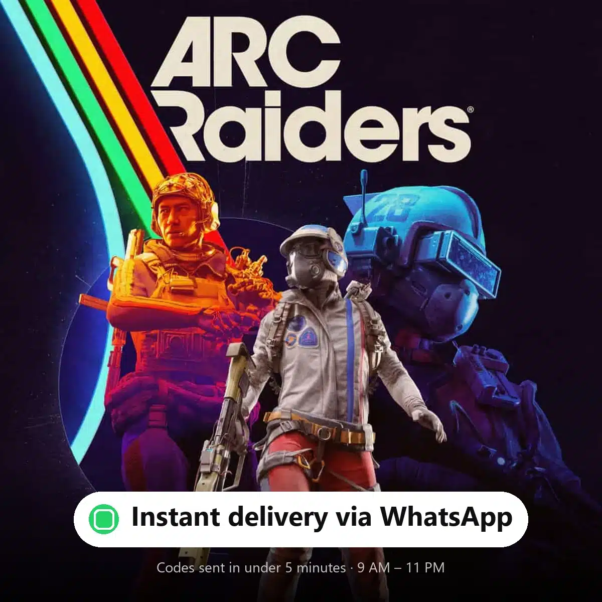 ARC Raiders — instant delivery via WhatsApp from Shiko Game Store