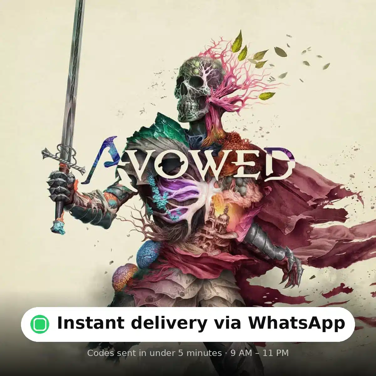 Avowed — instant delivery via WhatsApp — Shiko Game Store